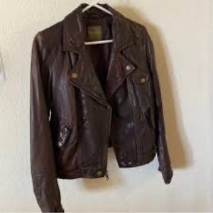leather medium Wearmaster motorcycle jacket